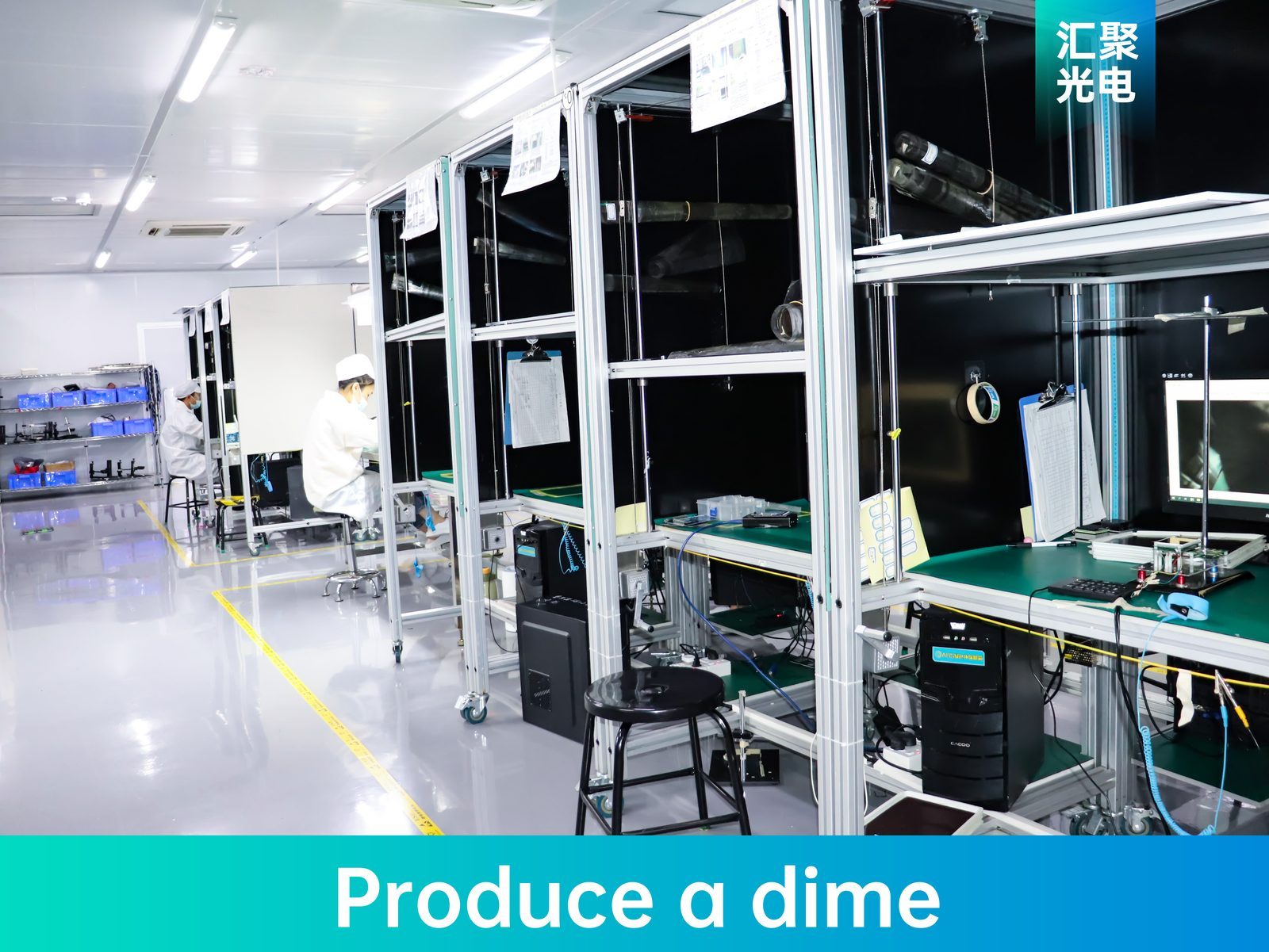IPC network camera production line at HJCam